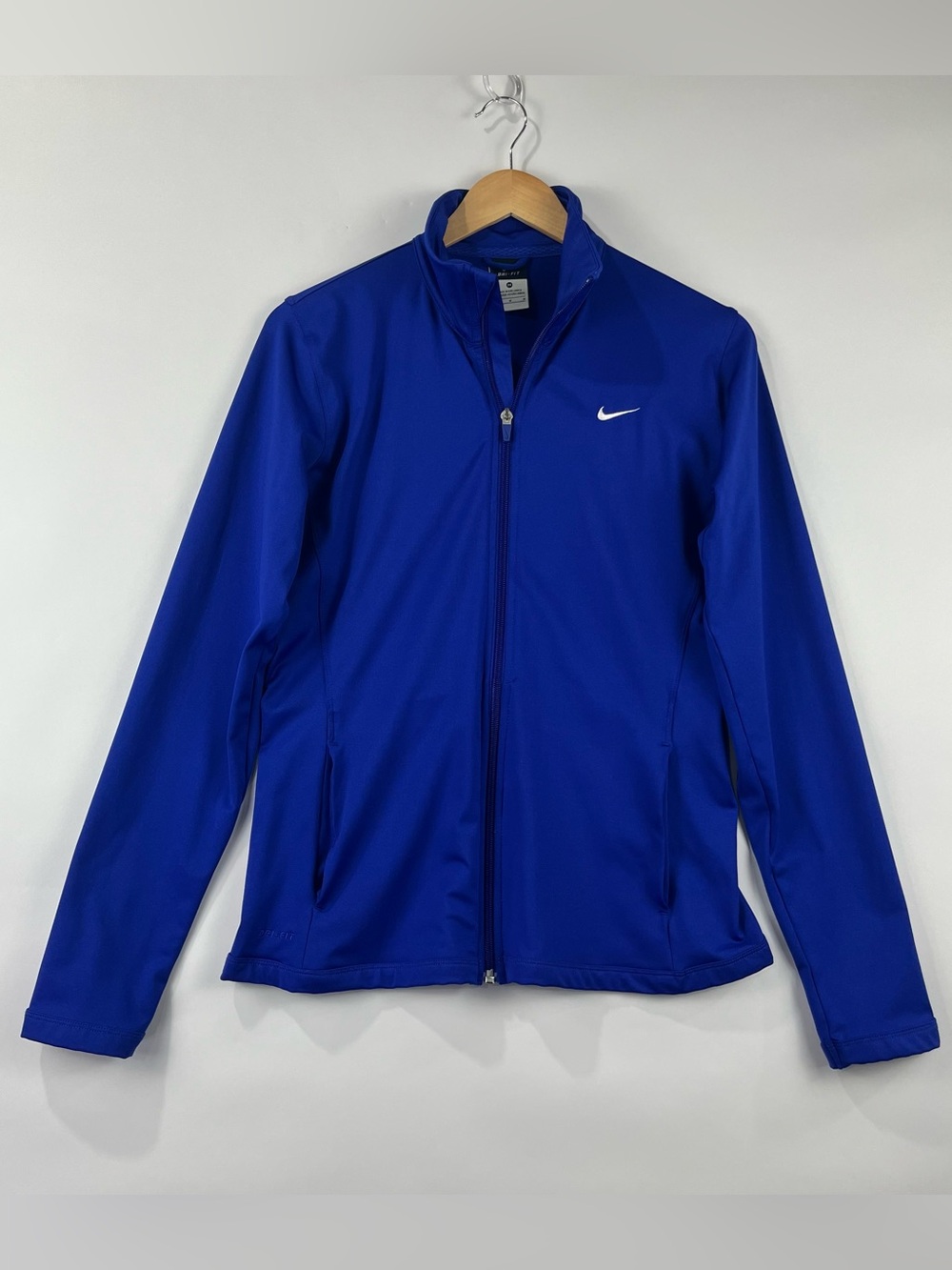 Nike Dri-FIT fitted full zip training jacket longline M NWOT